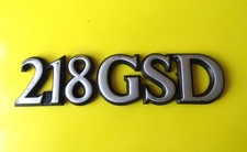  Logo Emblème ROVER 218 GSD / Occasion d'époque pour déco /voir description