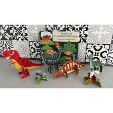 Coffret Puzzle 3D Les Dinosaures 