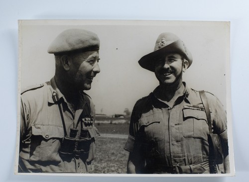Photo presse militaire 1945 - militaire,