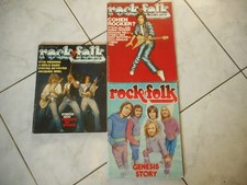 3 magazines rock and folk - n° 126, 131 et 132 - 1977/1978