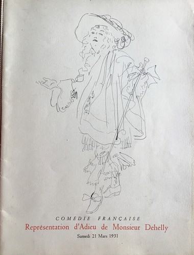 Comedie francaise programme - comedie,