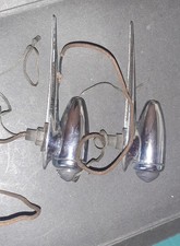 Feux d'ailes chromes  pour vehicule collection ou ancien