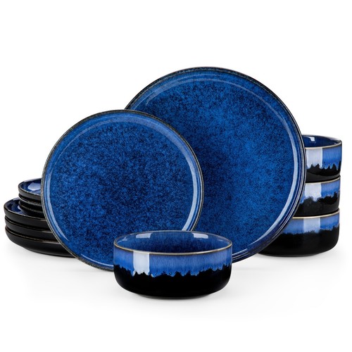 Ensemble vaisselle bleu