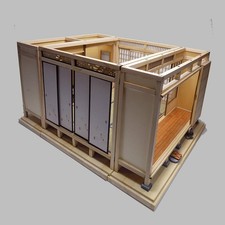 Chambre style japonais LOT de 3 maison de poupée kit miniature fait main en...