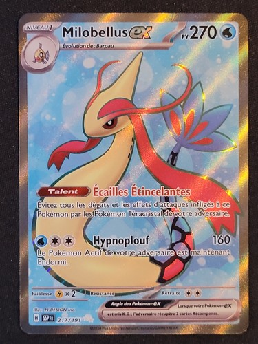 Carte pokémon milobellus - pokémon, ex