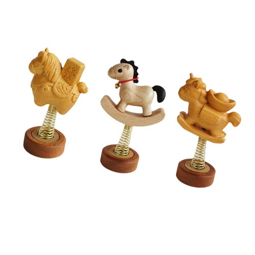 Figurine cheval bascule - cheval,