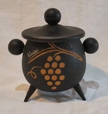 Ancien chaudron,bibelot,boîte