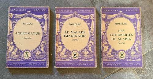 Lot classiques larousse - 3,