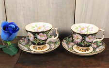 2 Tasse et Sous Tasse Porcelaine Royal Albert Provincial Flowers Prairie Crocus