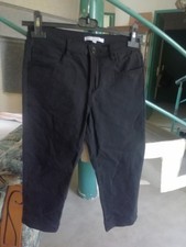 Pantacourt 'noir Taille 36 Marque U Collections Femme Occasion 