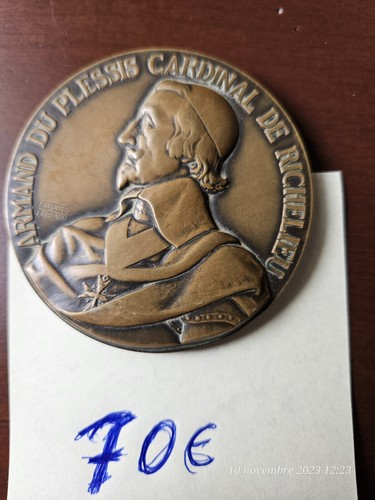 Médaille armand plessis - du,