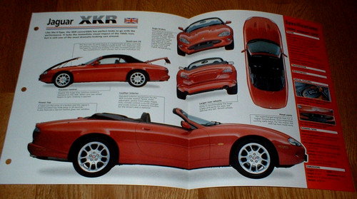 1999 jaguar xkr - xkr, sheet