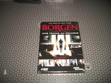 coffret 4 DVD, borgen, saison 1, une femme au pouvoir, neuf