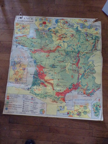 Carte affiche scolaire - carte,