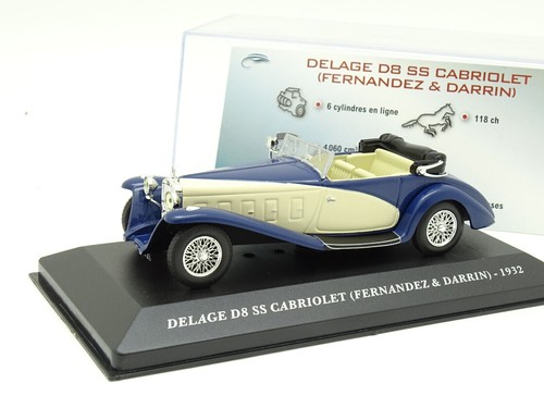 Delage cabriolet 1932 - delage, ss