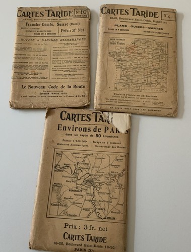 Lot cartes tarifés - 3,