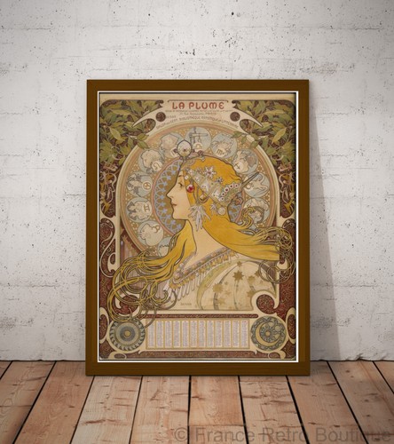 Affiche poster alphonse mucha - alphonse,