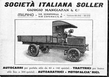 ADVERTISEMENT 1918 GIORGIO