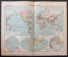 Planisphère politique L