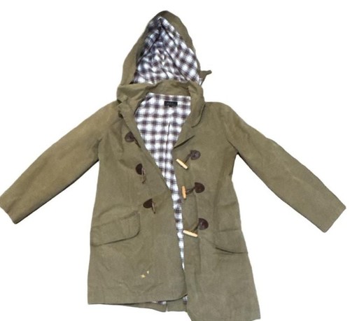 Olive green plaid lined - green,