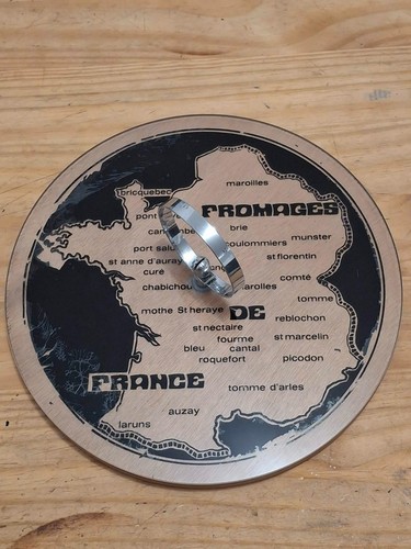 Plateau fromage tournant en - plateau,