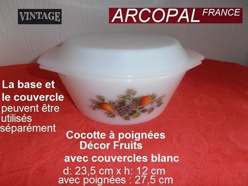 Arcopal france vintage - arcopal, cocotte