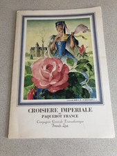 MENU PAQUEBOT "FRANCE" CROISIERE IMPERIAL - 14/04/1969