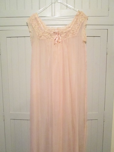 Chemise nuit ancienne en - chemise,