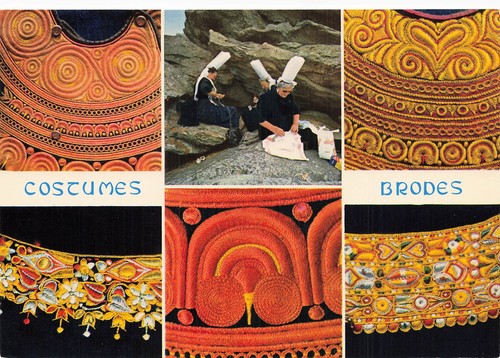 Bretagne costumes pays - du,