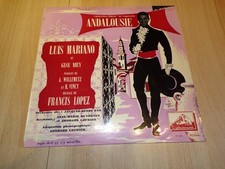 Vinyle 33 tours " Andalousie - Luis mariano "