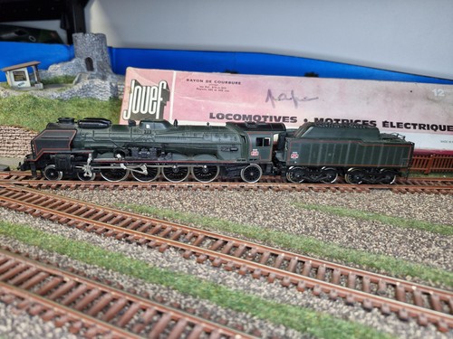 Locomotive vapeur 241p7 depot - locomotive,