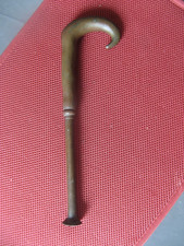 ++"539.10"    ANCIEN POMMEAU DE CANNE EN BRONZE