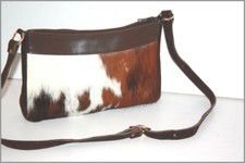  Sac Pochette Vintage Poils Fourrure Rase anse Epaule TBE