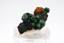 Malachite après Cuprite, Grèce 3x1.7cm