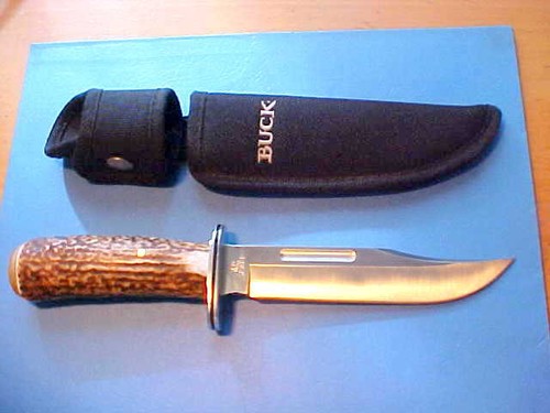 Rare custom fixed blade - custom, buck