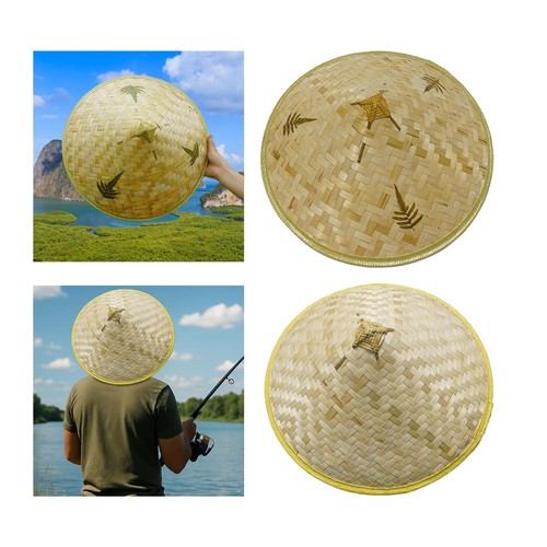 Chapeau bambou - chapeau, en