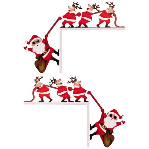 Cadre porte noël en - porte,