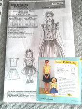 patron poupée modes et