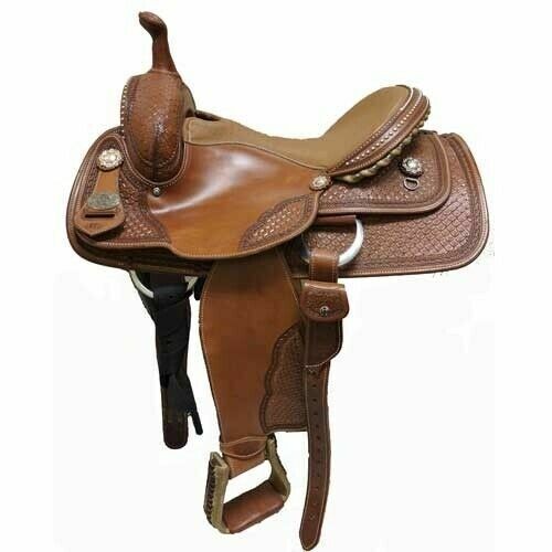 Selle western cuir - selle, en
