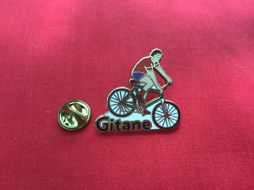 Pins gitane velo maillot rouge - velo,