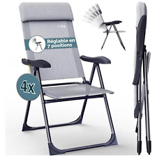 Chaises de Jardin Pliantes en