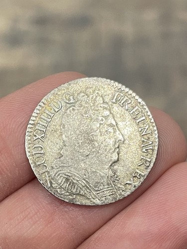 Louis xiv écu aux 3 - aux,