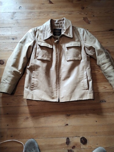 Blouson cuir vintage mays - blouson, &