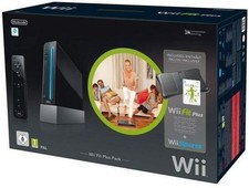 wii noir Pack Wii Fit Plus 