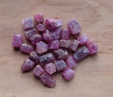 Rubis corindon naturels