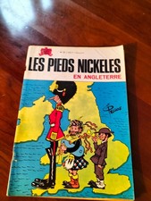 BD 1974 LES PIEDS NICKELES EN ANGLETERRE N° 27 PELLOS  ( AY32)