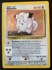 Carte Pokemon Mélofée Holo - 5/102 Set de Base Edition 2 - FR - Wizards