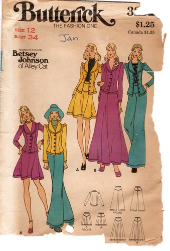 Patron couture vintage - patron,
