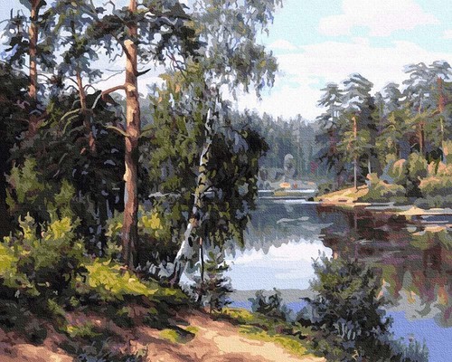 Peinture par numéros cadre - , en