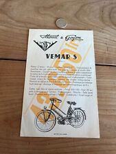 catalogue brochure cyclo scooter N76 monet & goyon vemar s